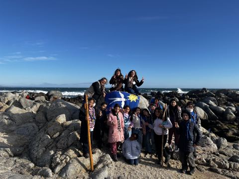Campamento de aniversario El Tabo — Bandada Koyahuasi, pequeña salida a la playa